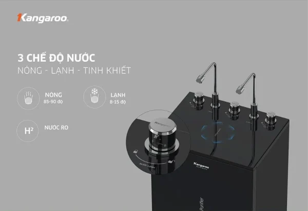 Máy lọc nước Kangaroo KG10A2I 3 vòi